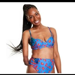 Tabitha Brown leopard bikini